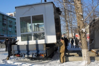 Челябинский предприниматель пригрозил сжечь себя в знак протеста против сноса киоска 