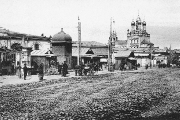 Ларьки на Таганской площади. Начало ХХ века
